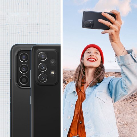 Etui obudowa cover Spigen Thin Fit do Samsung Galaxy A53 5G Black
