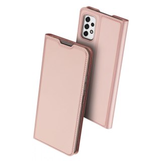 Etui ochronne z klapką Dux Ducis Skin Pro skórzane do Samsung Galaxy A53 5G Rose Gold