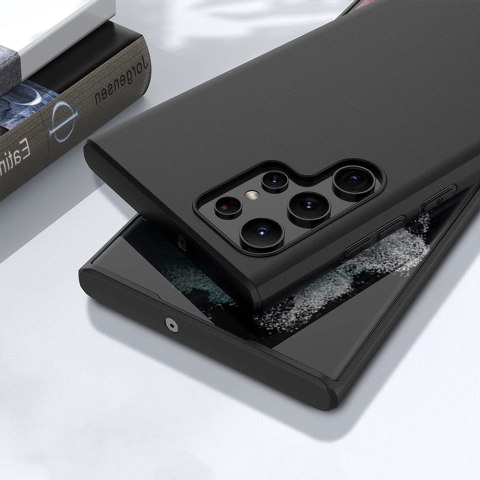 Odporne Etui obudowa 3mk Matt Case do Samsung Galaxy S22 Ultra Black