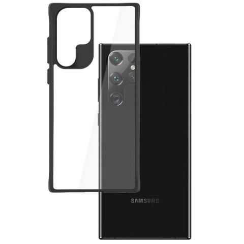 Odporne Etui obudowa 3mk Satin Amor Case+ do Samsung Galaxy S22 Ultra Black