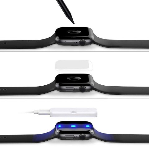 Szkło hartowane GlasTIFY UVTG+ 2-pack do Apple Watch 7 (41 mm)