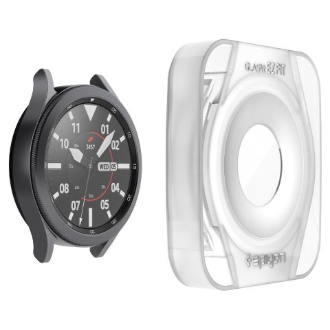 2x Szkło hartowane Spigen Glas.Tr Ez Fit do Samsung Galaxy Watch 4 Classic 46mm