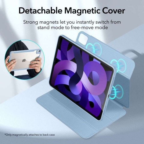 Etui ESR Rebound Hybrid do Apple iPad Air 10.9" 4/5 (2020/2022) Air 11" 6 (2024) Sky Blue