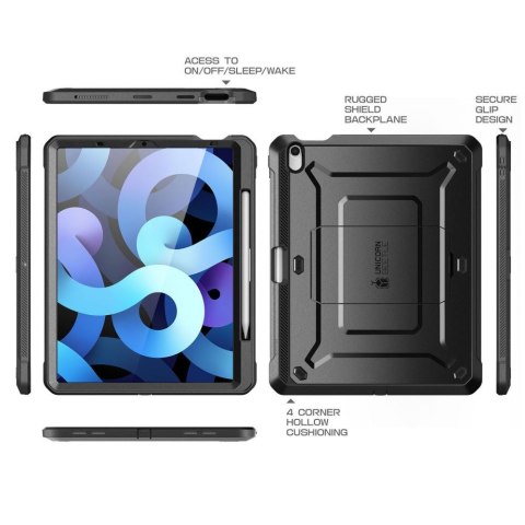 Etui Supcase Unicorn Beetle Pro do Apple iPad Air 10.9" 4/5 (2020/2022) Air 11" 6 (2024) Black