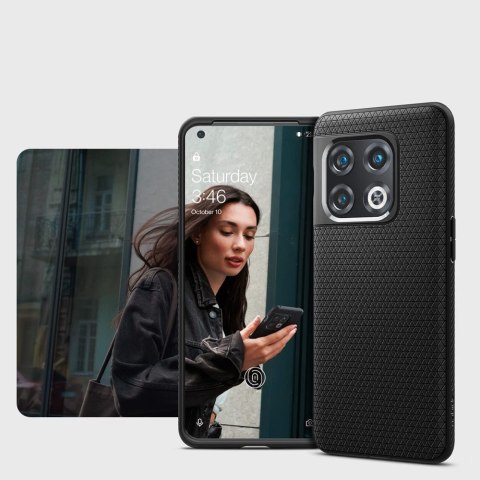Etui obudowa Spigen Liquid Air do OnePlus 10 Pro 5G Matte Black