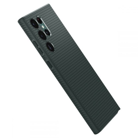 Etui obudowa Spigen Liquid Air do Samsung Galaxy S22 Ultra Abyss Green