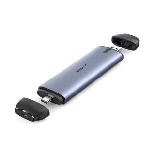 Obudowa dysku SSD M.2 UGREEN CM353, NVMe, 5Gbps, USB, USB-C (szara)