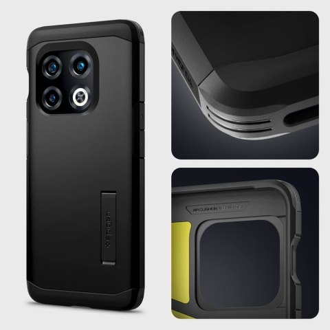 Pancerne etui Spigen Tough Armor pokrowiec do OnePlus 10 Pro 5G Black