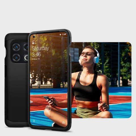 Pancerne etui Spigen Tough Armor pokrowiec do OnePlus 10 Pro 5G Black