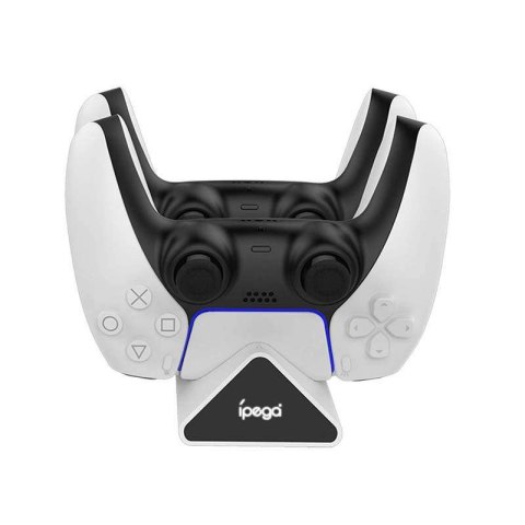 Podwójna stacja dokująca do Kontrolera / GamePada do PS5 iPega PG-P5012 (biała)