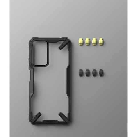 Etui Ringke Fusion X do Xiaomi Redmi Note 11 Pro+ Plus 5G Lime Glow Black