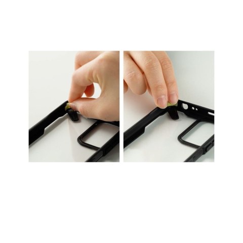 Etui Ringke Fusion X do Xiaomi Redmi Note 11 Pro+ Plus 5G Lime Glow Black