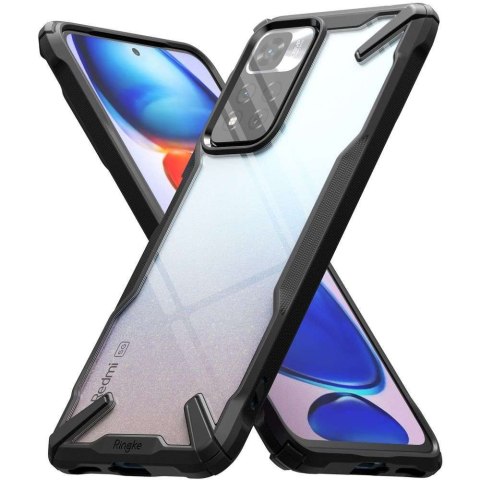 Etui Ringke Fusion X do Xiaomi Redmi Note 11 Pro+ Plus 5G Lime Glow Black