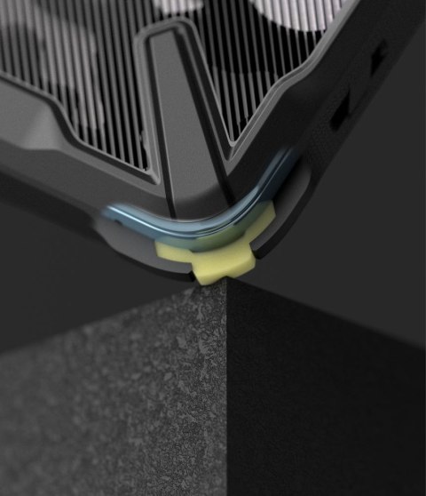 Etui Ringke Fusion X do Xiaomi Redmi Note 11 Pro+ Plus 5G Lime Glow Camo Black