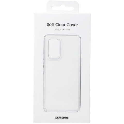 Etui Samsung Soft Clear Cover pokrowiec obudowa do Samsung Galaxy A53 5G Przezroczyste