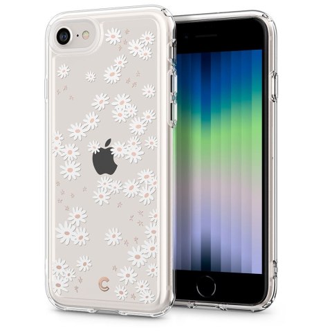 Etui Spigen Cyrill Cecile do Apple iPhone 7 / 8 / SE 2020 / 2022 White Daisy