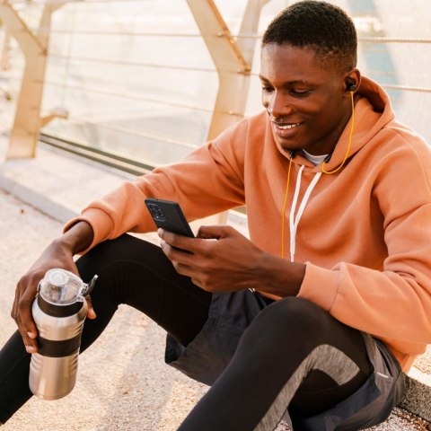 Etui Spigen Liquid Air do Samsung Galaxy M53 5G Matte Black