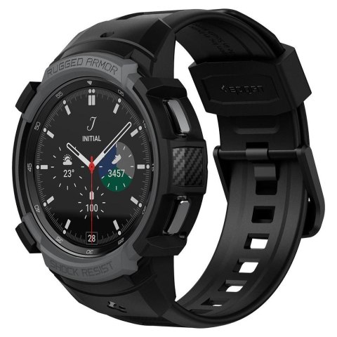 Etui Spigen Rugged Armor Pro do Samsung Galaxy Watch 4 Classic 46mm Charcoal Grey