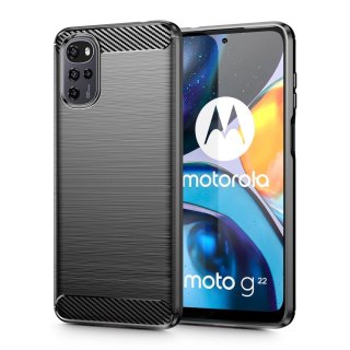 Etui TPUCarbon do Motorola Moto G22 Black