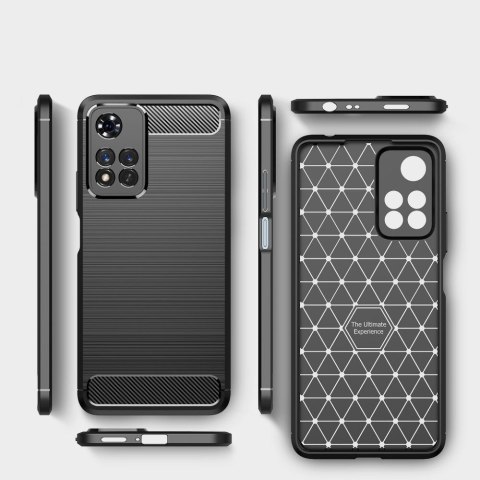 Etui TPUCarbon do Xiaomi Redmi Note 11 Pro+ Plus 5G Black