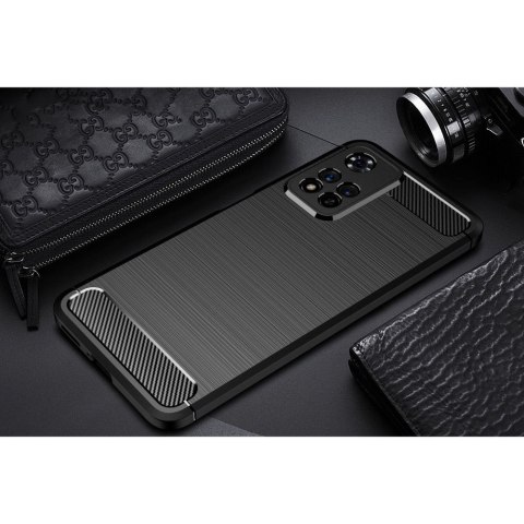 Etui TPUCarbon do Xiaomi Redmi Note 11 Pro+ Plus 5G Black
