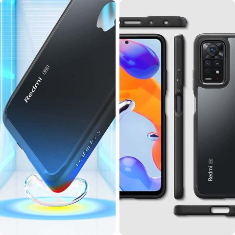 Etui do Xiaomi Redmi Note 11 Pro/ 11 Pro 5G Spigen Ultra Hybrid Matte Black