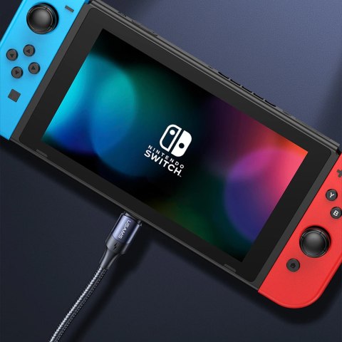 Kabel przewód USAMS USB-C do USB-C 100W PD Fast Charge QC FCP 3m Czarny