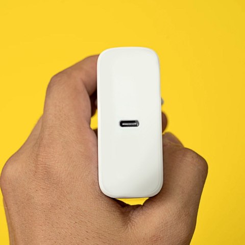 Ładowarka sieciowa Forcell ze złączem USB-C Type C 3A 45W PD QC 4.0 Biała