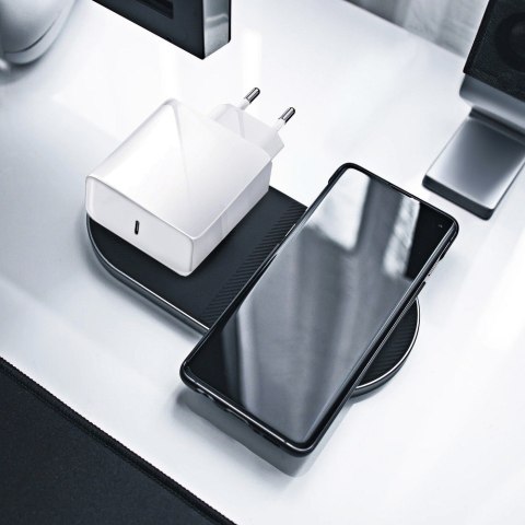 Ładowarka sieciowa Forcell ze złączem USB-C Type C 3A 45W PD QC 4.0 Biała