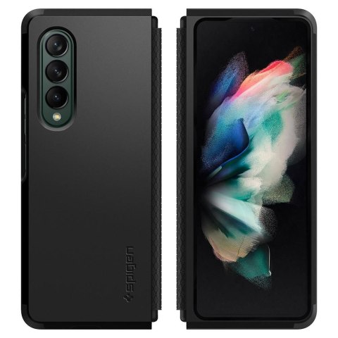 Pancerne etui Spigen Tough Armor pokrowiec do Samsung Galaxy Z Fold 3 Black