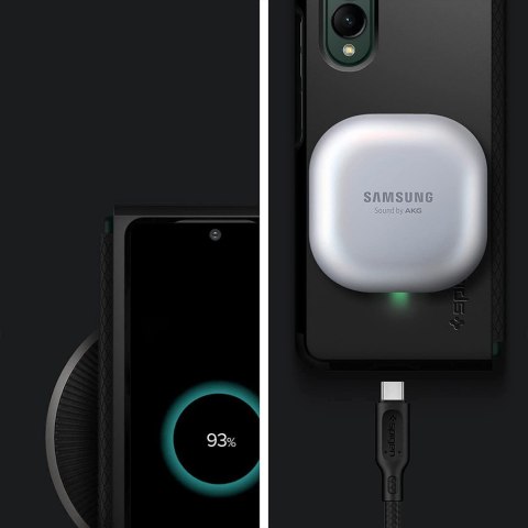 Pancerne etui Spigen Tough Armor pokrowiec do Samsung Galaxy Z Fold 3 Black