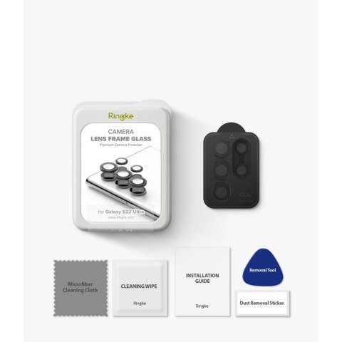 Szkło hartowane Ringke Camera Lens do Samsung Galaxy S22 Ultra Black