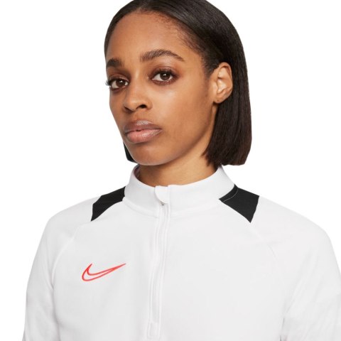 Bluza damska Nike NK Df Academy 21 Drill Top biało-czarna CV2653 016