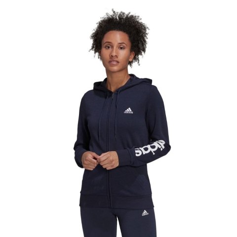 Bluza damska adidas Essentials Logo granatowa H07749 Bluza damska adidas Essentials Logo granatowa H07749