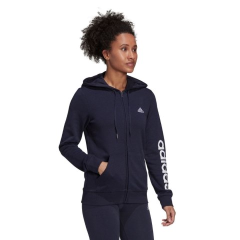 Bluza damska adidas Essentials Logo granatowa H07749 Bluza damska adidas Essentials Logo granatowa H07749