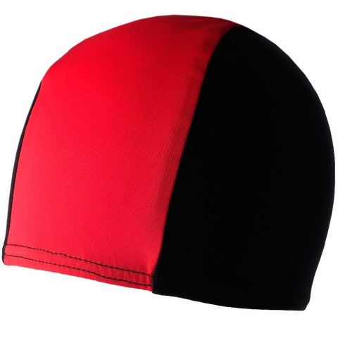 Czepek pływacki Crowell Lycra Senior czarno-czerwony Czepek pływacki Crowell Lycra Senior czarno-czerwony