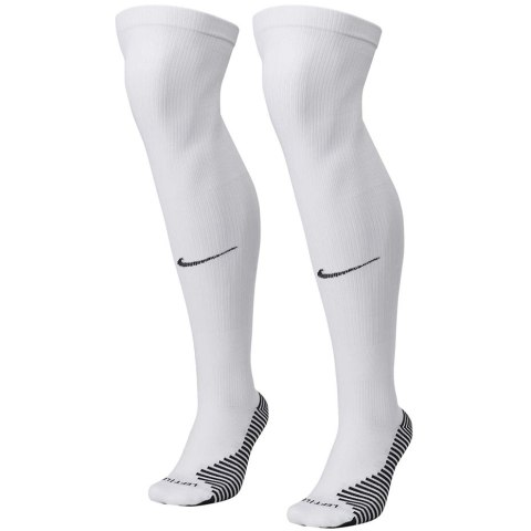 Getry piłkarskie Nike Matchfit Knee High Team/Strike KH WC22 Team białe CV1956 100/FQ8253 100 Getry piłkarskie Nike Matchfit Knee High Team/Strike KH WC22 Team białe CV1956 100/FQ8253 100