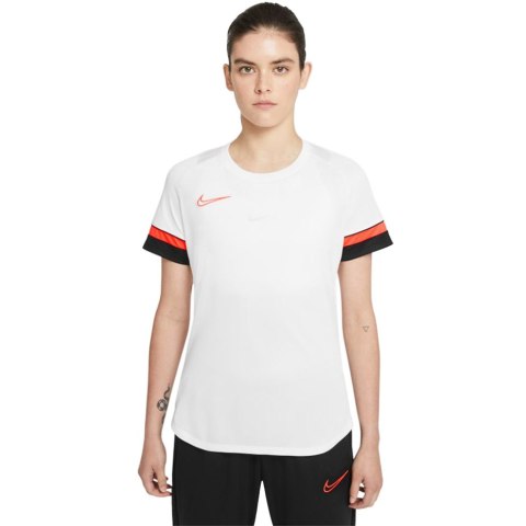 Koszulka damska Nike Df Academy 21 Top Ss biała CV2627 101