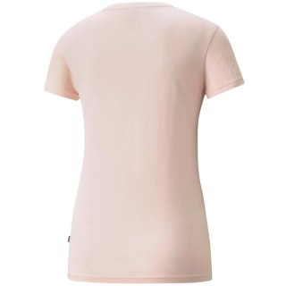 Koszulka damska Puma ESS+ Metallic Logo Tee różowa 586890 36