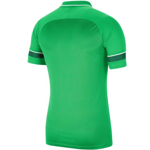 Koszulka męska Nike DF Academy 21 Polo SS zielona CW6104 362