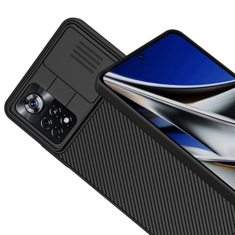 Etui futerał Nillkin CamShield case do Xiaomi Poco X4 Pro 5G Black