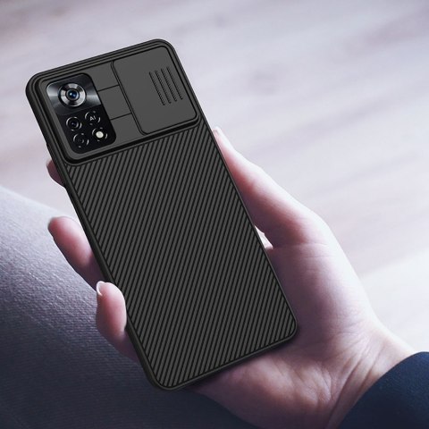 Etui futerał Nillkin CamShield case do Xiaomi Poco X4 Pro 5G Black