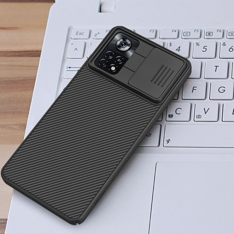 Etui futerał Nillkin CamShield case do Xiaomi Poco X4 Pro 5G Black