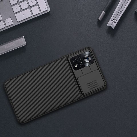 Etui futerał Nillkin CamShield case do Xiaomi Poco X4 Pro 5G Black