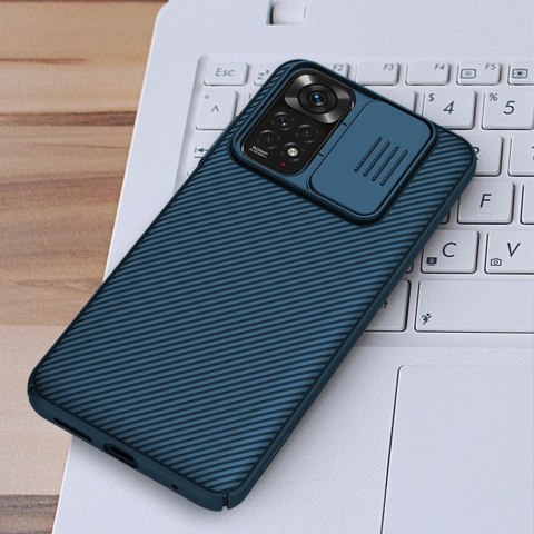 Etui futerał Nillkin CamShield case do Xiaomi Redmi Note 11/ 11S Blue