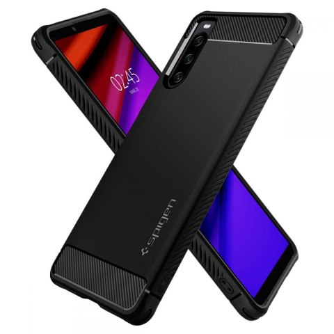 Etui futerał Spigen Rugged Armor do Sony Xperia 10 IV Matte Black