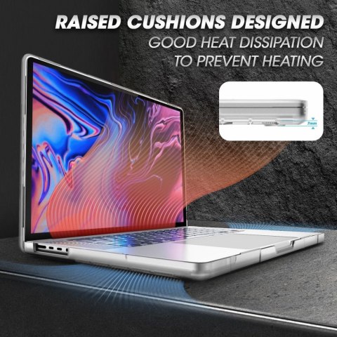 Etui obudowa Supcase Unicorn Beetle do Apple Macbook Pro 14 2021 Clear