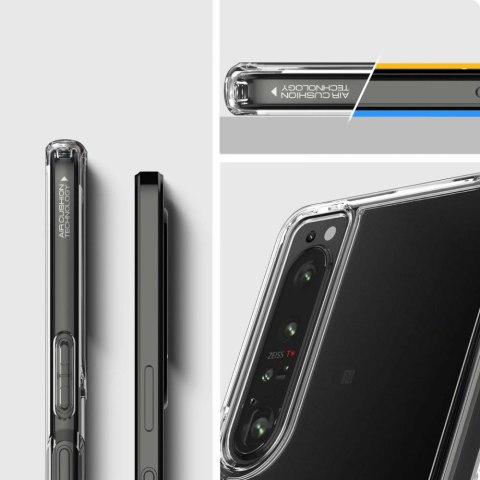 Etui obudowa case Spigen Ultra Hybrid do Sony Xperia 1 IV Crystal Clear