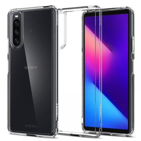 Etui obudowa case Spigen Ultra Hybrid do Sony Xperia 10 IV Crystal Clear