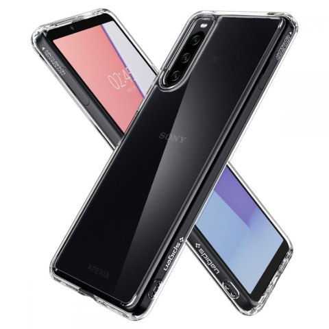 Etui obudowa case Spigen Ultra Hybrid do Sony Xperia 10 IV Crystal Clear